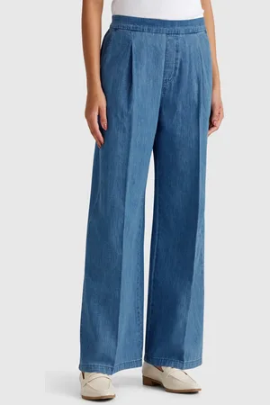 Benetton Benetton, Jeans With Elastic Waist, size L, , Women
