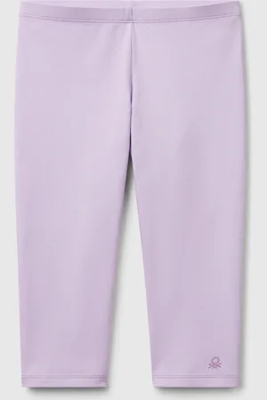 Benetton Benetton, Knee-length Stretch Cotton Leggings, size XL, , Kids