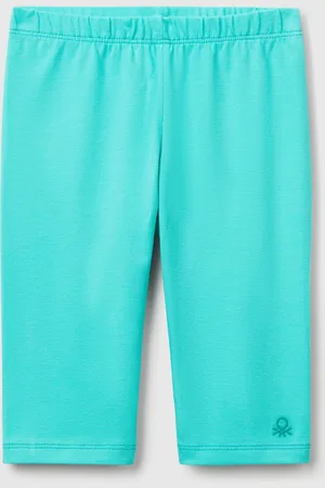 Benetton Benetton, 3/4 Leggings In Stretch Cotton, size 3-4,, Kids