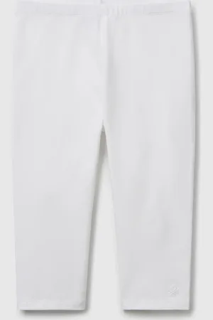 Benetton Benetton, Knee-length Stretch Cotton Leggings, size 3XL, , Kids