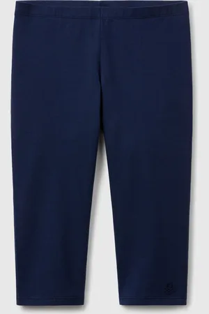 Benetton Benetton, Knee-length Stretch Cotton Leggings, size 3XL, , Kids