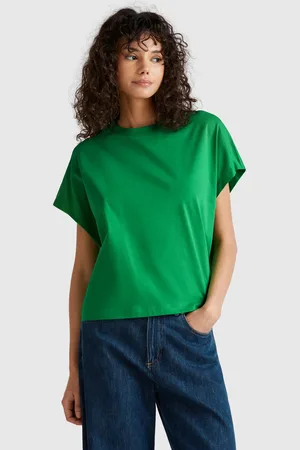 Benetton Benetton, Kimono Sleeve T-shirt, size L, , Women