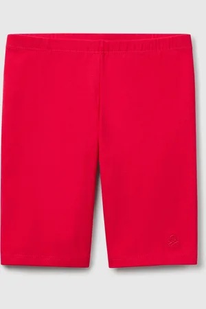 Benetton Benetton, Short Leggings In Stretch Cotton, size S, , Kids