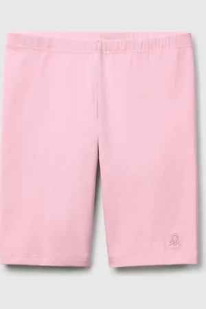Benetton Benetton, Short Leggings In Stretch Cotton, size XL, , Kids