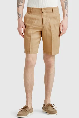 Benetton Benetton, Bermudas In Pure Linen, size 44, , Men
