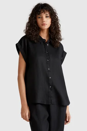 Benetton Benetton, Regular Fit Shirt In Pure Linen, size S, , Women