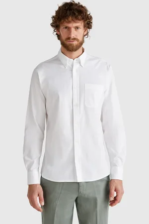 Benetton Benetton, Regular Fit Button-down Shirt, size M, , Men