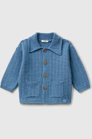Benetton Benetton, Cardigan With Collar, size 12-18, , Kids