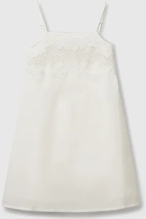 Benetton Benetton, Dress With Embroidered Top, size 3XL, , Kids