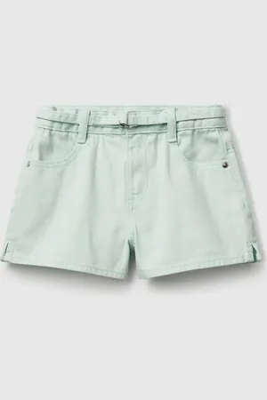 Benetton Benetton, Shorts With Belt, size M, , Kids