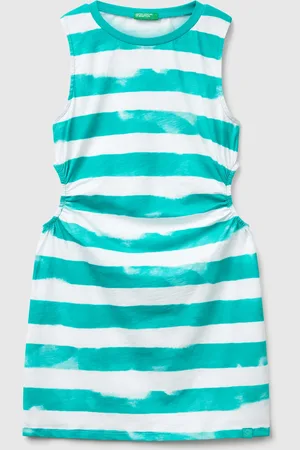 Benetton Benetton, Striped Dress With Porthole, size L, , Kids