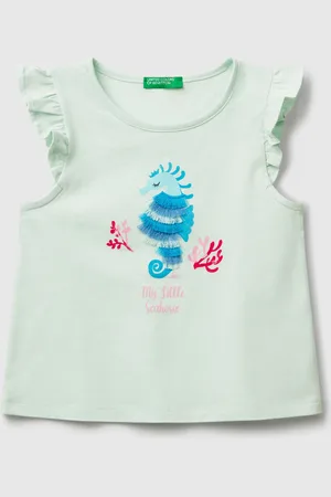 Benetton Benetton, Printed Tank Top, size 4-5, , Kids