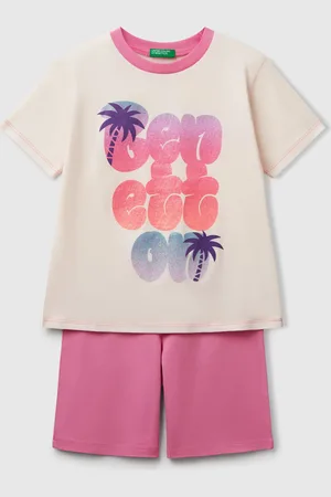 Benetton Benetton, Pajamas With Maxi Logo, size XL, , Kids