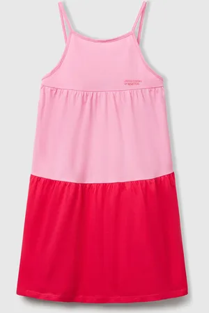 Benetton Benetton, Loose Dress With Flounce, size XXS, , Kids