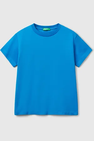 Benetton Benetton, Cotton T-shirt With Print On The Back, size L, , Kids