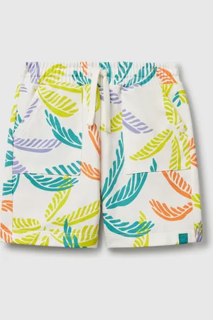 Benetton Benetton, Shorts With Tropical Print, size 2-3, , Kids
