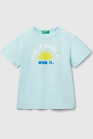 Benetton Benetton, T-shirt In Organic Cotton With Print, size 5-6, , Kids