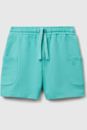 Benetton Benetton, Cotton Cargo Shorts, size 12-18, , Kids