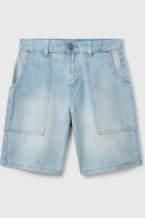 Benetton Benetton, Straight Check Bermudas, size 2XL, , Kids
