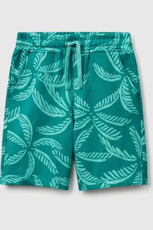 Benetton Benetton, Bermudas With Tropical Print, size S, , Kids