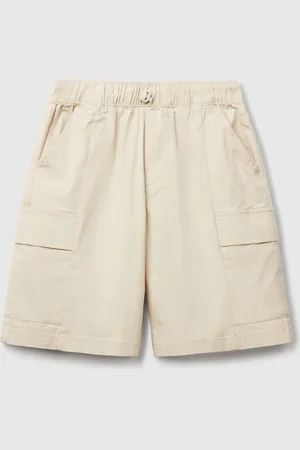 Benetton Benetton, Parachute Bermudas In Stretch Cotton, size M, , Kids