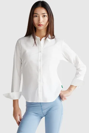 Benetton Benetton, Waisted Shirt In Viscose Blend, size XS-S, , Women