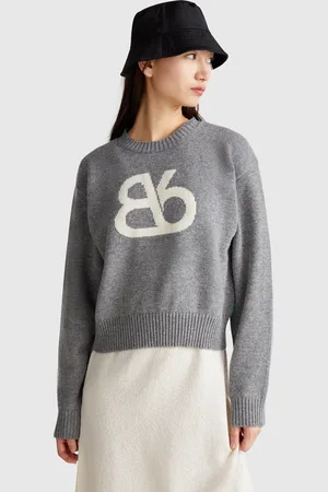 Benetton Benetton, Crew Neck Sweater In Wool Blend, size S, , Women
