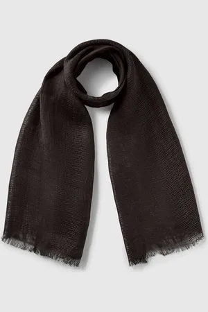 Benetton Benetton, Lightweight Scarf In Pure Linen, size OS, , Women