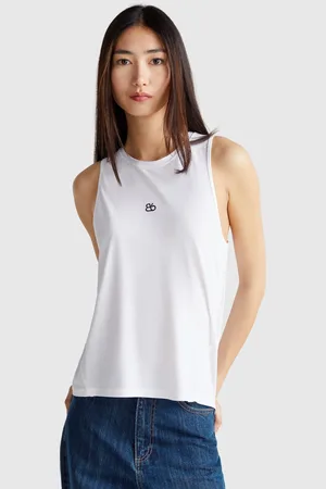 Benetton Benetton, Super Stretch Tank Top, size L, , Women