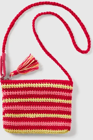 Benetton Benetton, Crochet Bag With Tassels, size OS, , Kids