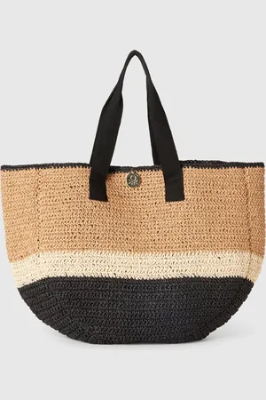 Benetton Benetton, Straw Look Shopping Bag, size OS, , Women