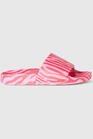 Benetton Benetton, Animal Print Sandals, size 7,5Y, , Kids