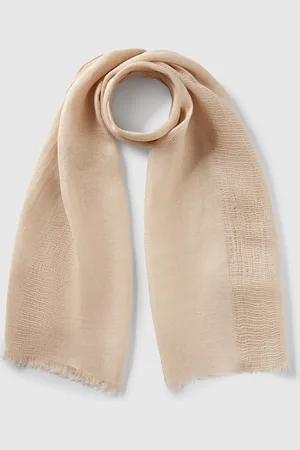 Benetton Benetton, Lightweight Scarf In Pure Linen, size OS, , Women