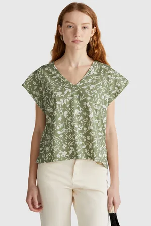 Benetton Benetton, T-shirt With Floral Print, size L,, Women