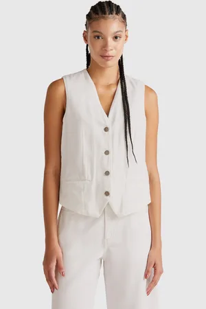 Benetton Benetton, Vest In Cotton Blend, size XS, , Women