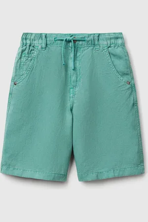 Benetton Benetton, Linen Blend Bermudas, size L, , Kids