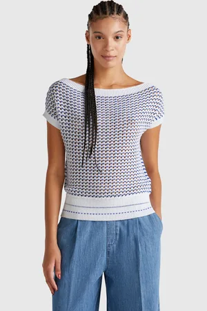 Benetton Benetton, Crochet Sweater, size M, , Women