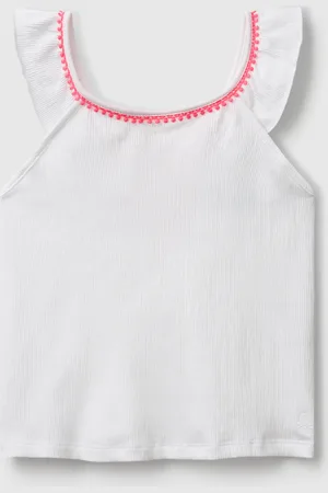 Benetton Benetton, Ruffle Top, size XL, , Kids
