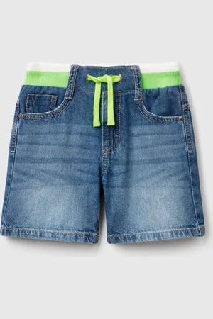 Benetton Benetton, Straight Jean Shorts, size 3-4, , Kids