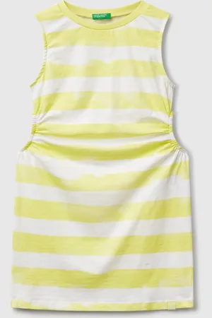 Benetton Benetton, Striped Dress With Porthole, size XL, , Kids