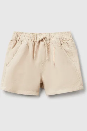 Benetton Benetton, Shorts In Linen Blend, size 9-12, , Kids
