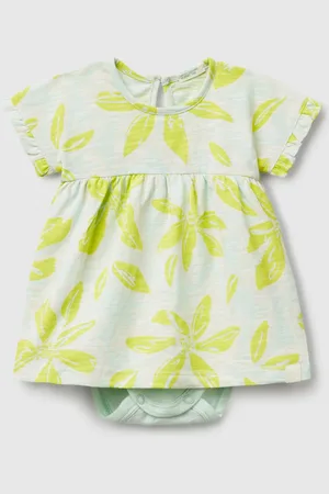 Benetton Benetton, Dress With Floral Print, size 6-9, , Kids