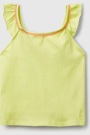 Benetton Benetton, Ruffle Top, size L, , Kids
