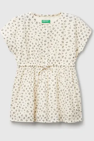 Benetton Benetton, Dress With Animal Print, size 18-24, , Kids