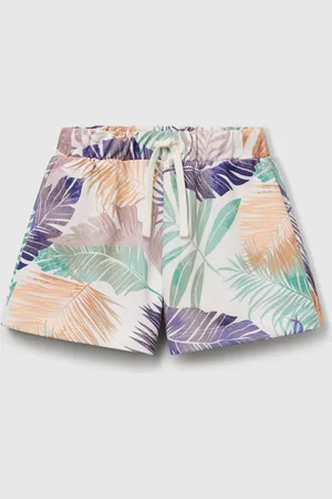 Benetton Benetton, Shorts With Tropical Print, size 2XL, , Kids