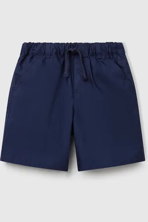 Benetton Benetton, 100% Cotton Shorts With Drawstring, size 5-6, , Kids