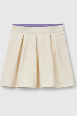 Benetton Benetton, Pleated Sweat Skirt, size L, , Kids