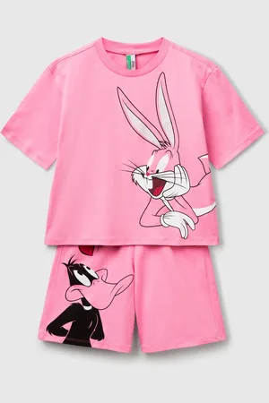 Benetton Benetton, looney Tunes Pyjamas, size 18-24, , Kids