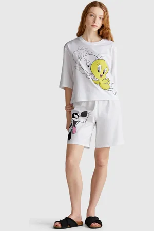 Benetton Benetton, Pyjamas With looney Tunes Print, size XS, , Women