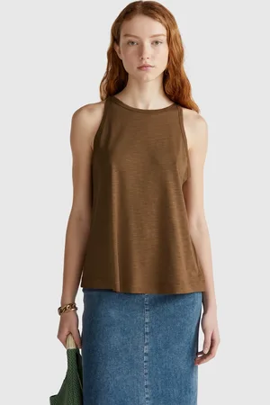 Benetton Benetton, Halter Tank Top, size L, , Women